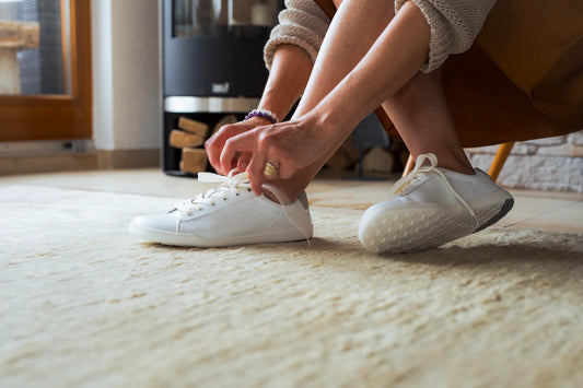 Gesündere Füße dank breiter Schuhe.